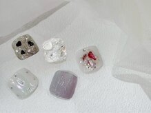 シ ベル 梅田茶屋町店 ネイル(Ci belle)/フットネイル/冬ネイル/秋冬