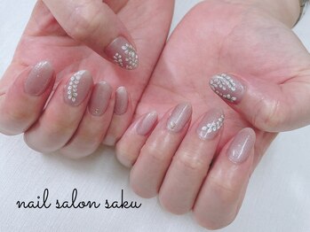 サク(saku)/定額デザイン/藤の花