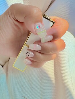 イプ(ip)/ニコちゃんネイル☆