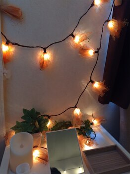 ナップ(NAP)/店内雰囲気　フラワーライト