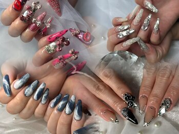 パルティー 大阪北浜店(PARTIE)の写真/10本アート（オフ込み）7300円◎自爪にコンプレックスのある方も！綺麗な長さだしで美しい指先を演出♪