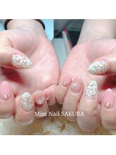 ミニ ネイル サクラ(Mini Nail SAKURA)/フラワーネイル