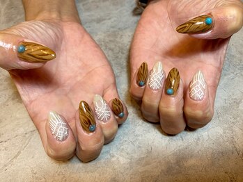 イデアル(ideal)/ジェルデザインフリー10本アート