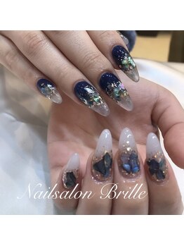 エスフィーネイルサロン ブリーユ(Esfy nailsalon Brille)/シェルネイル