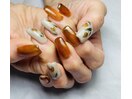 春チューリップネイル ¥7860