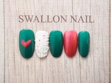 スワロンネイル(SWALLON NAIL)/クリスマスデザイン