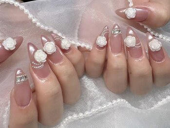 オーロラ×薔薇 ¥10400