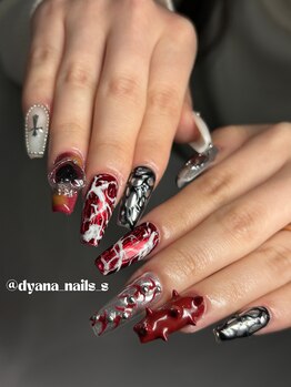 エクアネイルズ(Akuwa nails)/スカルプ◆150分アートやり放題