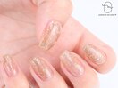 flash glitter nails