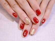 ラルネイル 大宮(Lull. nail)/＊グリッター＊ワンカラー＊