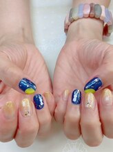 ネイルサロン ティアラリュクス 市川北口店(Tiara Luxe)/お月見ネイル