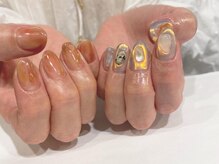 アイネイルズ 梅田店(I nails)/桃ニュアンスネイル