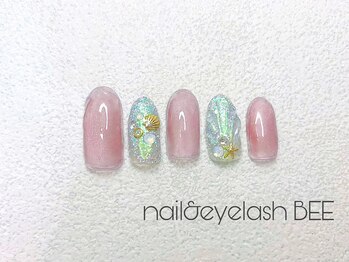 ネイルビー 銀座店(Bee)/7月ハンドネイルデザイン☆