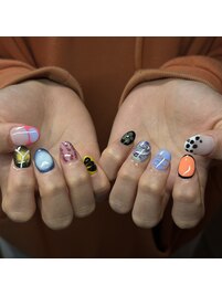 個性派カラフル