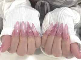 クロム×マグネットネイル