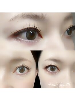 レア(LE’A)/左右差のあるお目元Design