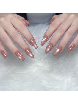 マグネットネイル/オレンジ