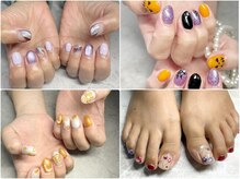 ユメノソラ 草加店(yumeno空)の雰囲気（フット同時施術/持込デザイン/イベントデザイン）