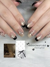 ブレアウィズネイル(Blair with Nail)/フレンチ×リボン×ハート