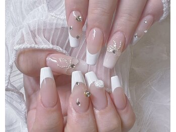 リロウ(relow)の写真/《チップ長さ出し》キレイなフォルムで満足感◎自然な長さだしで深爪・短い爪もスラっと美しく♪