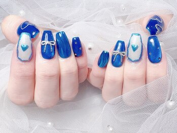 トレンドネイルスタジオ(Trend Nail Studio)/100分自爪の持ち込みデザイン