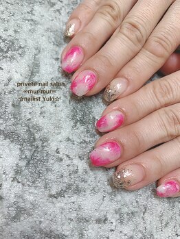 プライベート ネイルサロン マーマ(murmur)/マーブルネイル