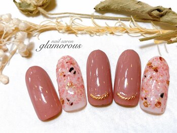 ネイルグラマラス 西新井店/《パラジェル》上品シンプル