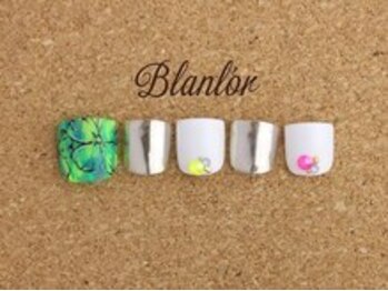 ブランロール 中目黒店(Blanl'or)/Foot 手書きサマーフラワー