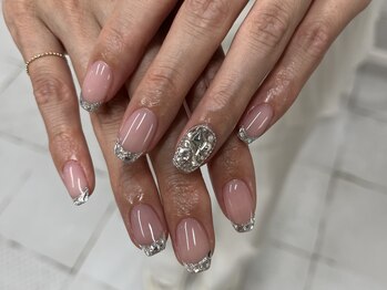 ウリネイル(uri nail)/ガラスフレンチ