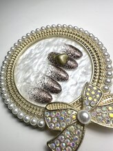 ブリリアント/バレンタインネイル