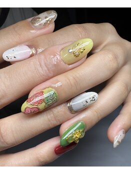 レム(rem)/卒業式ネイル