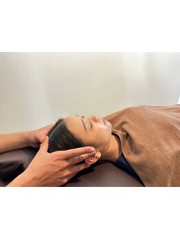 ヘッドスパで癒されたい