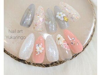 ユカリンゴ(Yukaringo)/お正月成人式卒業式ネイル