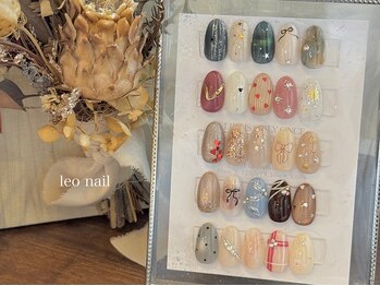 レオネイル(leo nail)の写真/【ハンドネイルアート2本付きコース】理想が叶う★モチ良し&高い再現性でリピーター多数♪