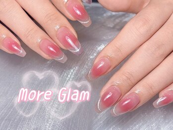 モアグラム 大宮東口店(More Glam)/チークネイル