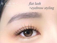 アイラッシュサロン ブラン せんちゅうパル千里中央店(Eyelash Salon Blanc)/マツエク+美眉スタイリング