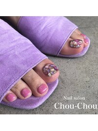 埋め尽くしシェルアート