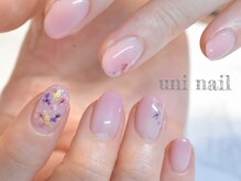 ユニネイル(uninail)/押し花ネイル