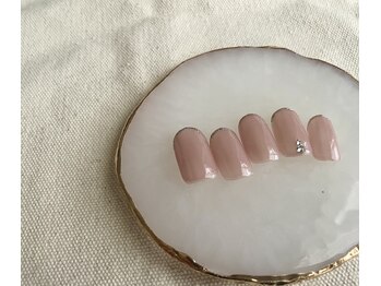 コネクト(Connect)/スキニーラメフレンチネイル☆