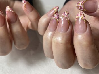 ティンク港南台 アイラッシュアンドネイル (Tink eyelash&nail)/パラジェル　ツイード