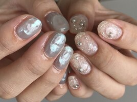 アシンメトリーネイル【8.20】