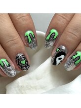 レイネイル 岐阜茜部店(RAY NAIL)/ハロウィンネイル×藤田