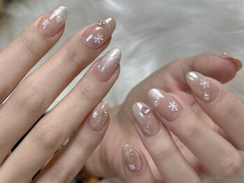 エミリーガーデン 六本木店(Emily Garden)の写真/冬の指先を華やかに★12月限定ネイルデザイン有◎12月来店限定でパーツプレゼント♪