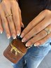 【オフ無料】フレンチnail¥8,000→¥7,500