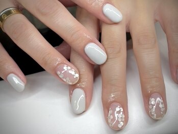 イプ(ip)/お花ホロネイル☆