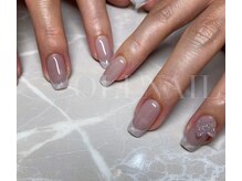 オリネイル(’oli nail)/天然石フレンチ