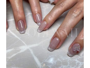 オリネイル(’oli nail)/天然石フレンチ