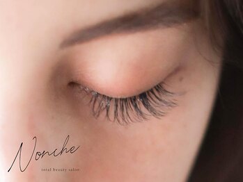 ノンチェ(Nonche)の写真/【自然・モチのいいマツエク】骨格と目の形に合わせたまつげエクステでメイクいらずのぱっちりアイ♪