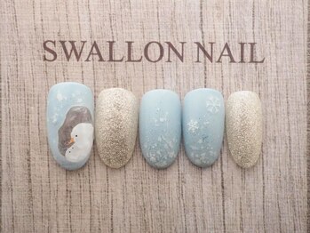 スワロンネイル(SWALLON NAIL)/クリスマスデザイン