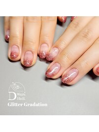 ☆ラメグラデーションネイル☆